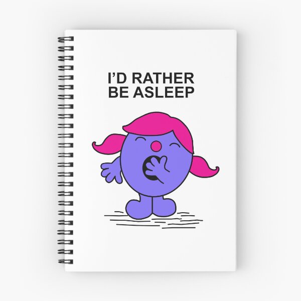 Item preview, Little Miss Id rather be asleep designed and sold by Scat the cat.
