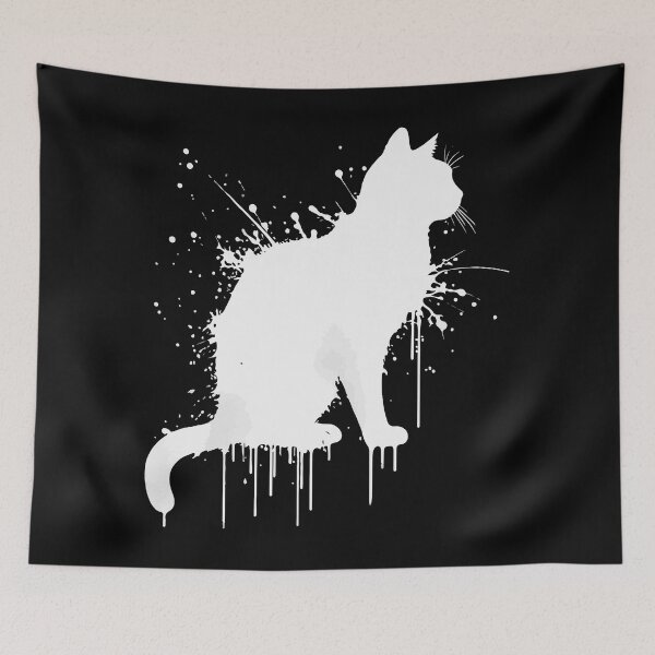 Item preview, Splash Cat Street art designed and sold by TomFrontierArt.