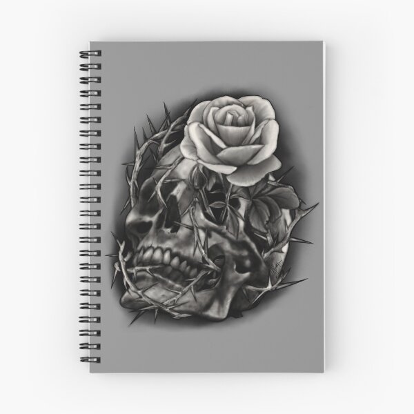 Item preview, Skull and Thorns designed and sold by RetroCoven.