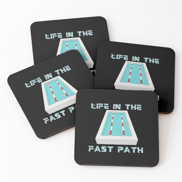 Item preview, Life in the Fast Path Swimming designed and sold by MotivaChic.