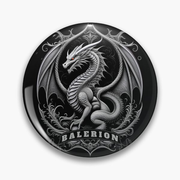 Item preview, Balerion Black Dragon Fantasy Book Lovers Gift designed and sold by InkyGenies.