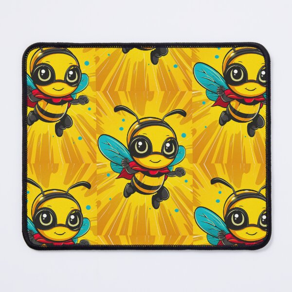 Item preview, Anthropomorphic Superhero Bee in Vibrant Colors designed and sold by Piotrek0001.
