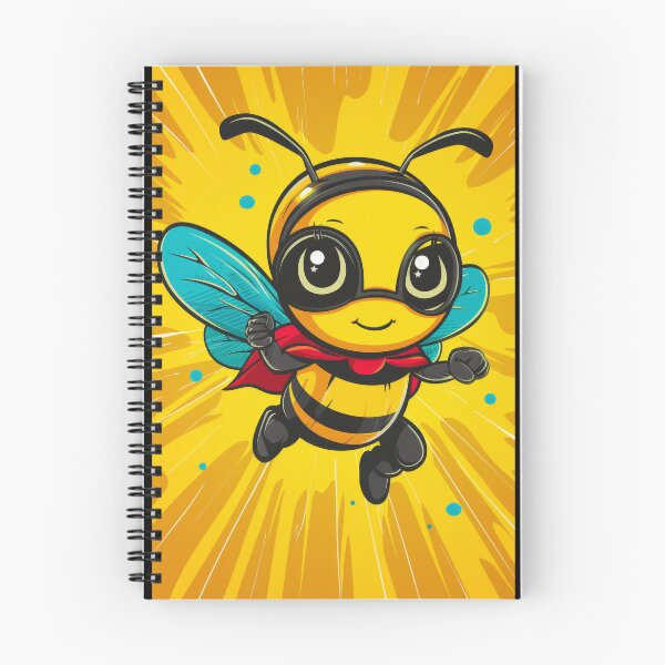 Item preview, Anthropomorphic Superhero Bee in Vibrant Colors designed and sold by Piotrek0001.