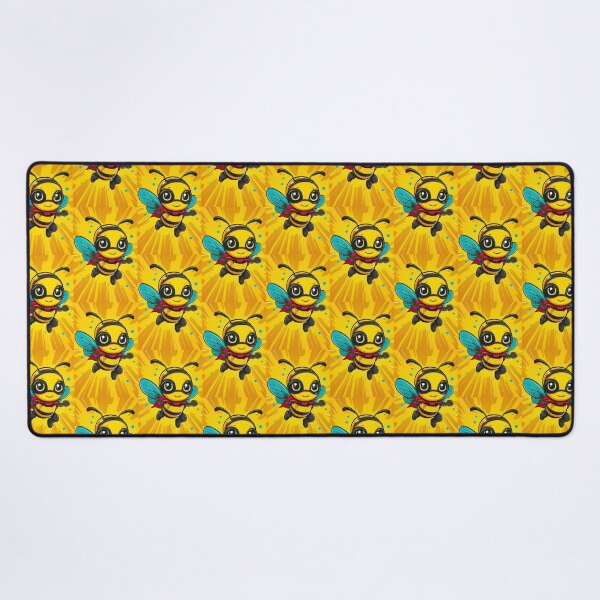 Item preview, Anthropomorphic Superhero Bee in Vibrant Colors designed and sold by Piotrek0001.