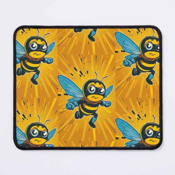 Item preview, Anthropomorphic Superhero Bee in Vibrant Colors designed and sold by Piotrek0001.
