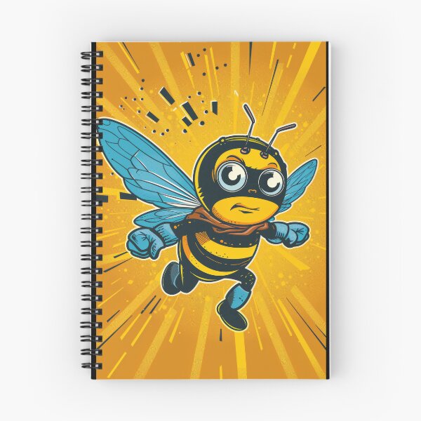 Item preview, Anthropomorphic Superhero Bee in Vibrant Colors designed and sold by Piotrek0001.