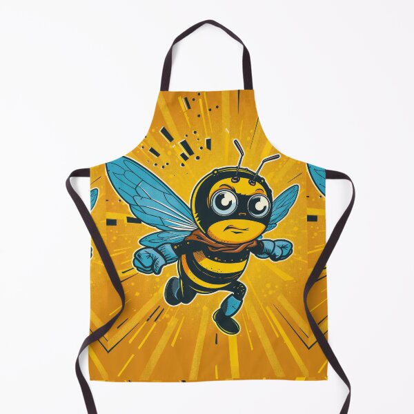 Item preview, Anthropomorphic Superhero Bee in Vibrant Colors designed and sold by Piotrek0001.