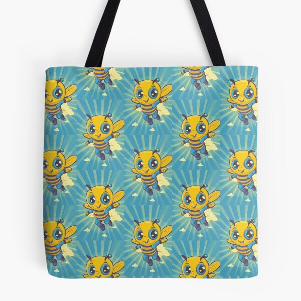 Item preview, Anthropomorphic Superhero Bee in Vibrant Colors designed and sold by Piotrek0001.