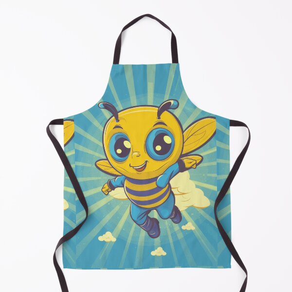 Item preview, Anthropomorphic Superhero Bee in Vibrant Colors designed and sold by Piotrek0001.