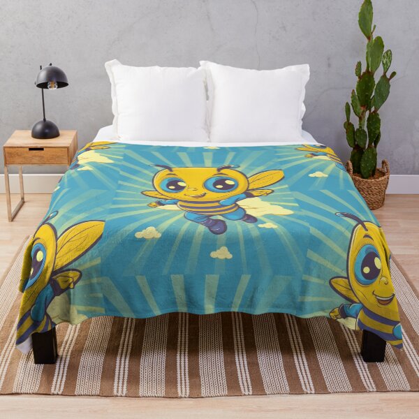 Item preview, Anthropomorphic Superhero Bee in Vibrant Colors designed and sold by Piotrek0001.