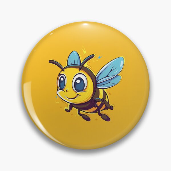 Item preview, Anthropomorphic Superhero Bee in Vibrant Colors designed and sold by Piotrek0001.