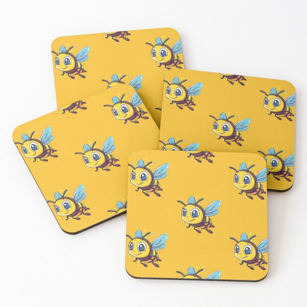 Item preview, Anthropomorphic Superhero Bee in Vibrant Colors designed and sold by Piotrek0001.