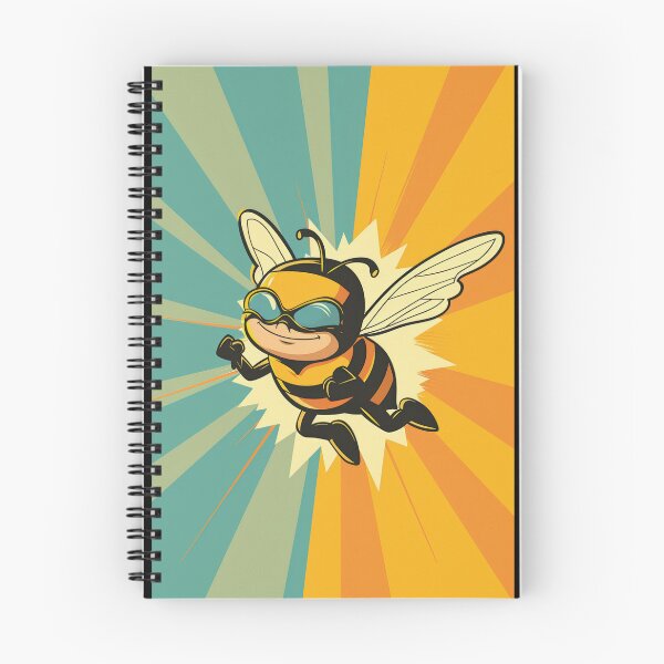 Item preview, Anthropomorphic Superhero Bee in Vibrant Colors designed and sold by Piotrek0001.