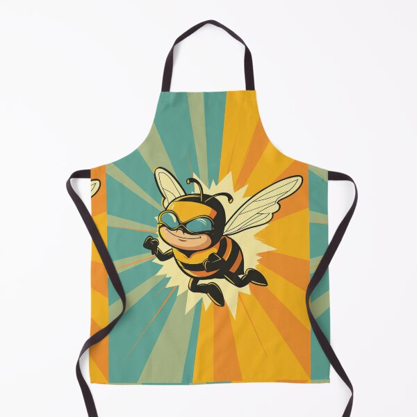 Item preview, Anthropomorphic Superhero Bee in Vibrant Colors designed and sold by Piotrek0001.