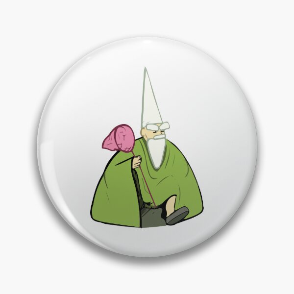 Item preview, Crawly The Tiny Mall Gnome Wizard designed and sold by VectorVisionary.