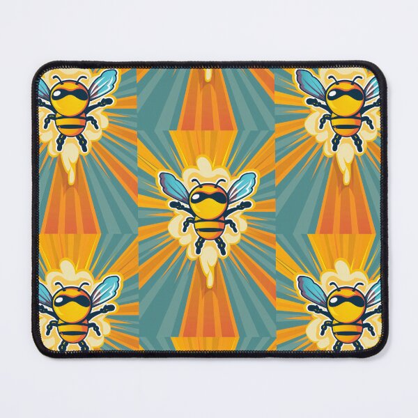 Item preview, Anthropomorphic Superhero Bee in Vibrant Colors designed and sold by Piotrek0001.