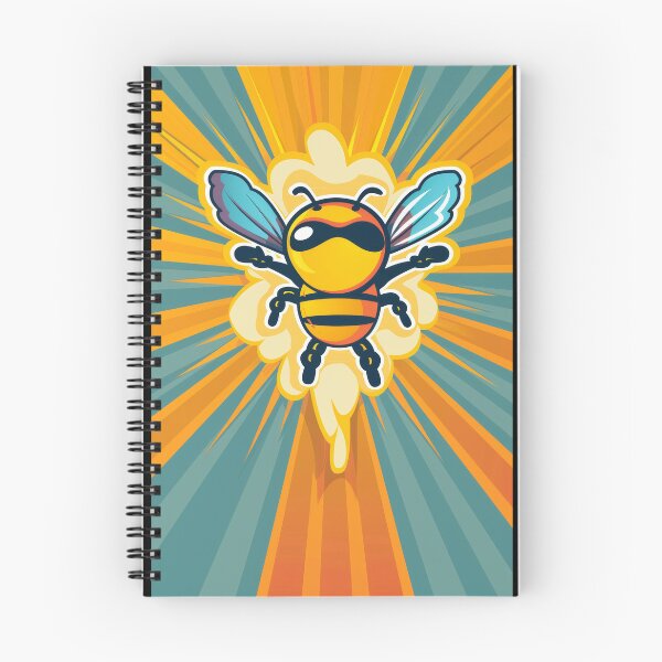 Item preview, Anthropomorphic Superhero Bee in Vibrant Colors designed and sold by Piotrek0001.