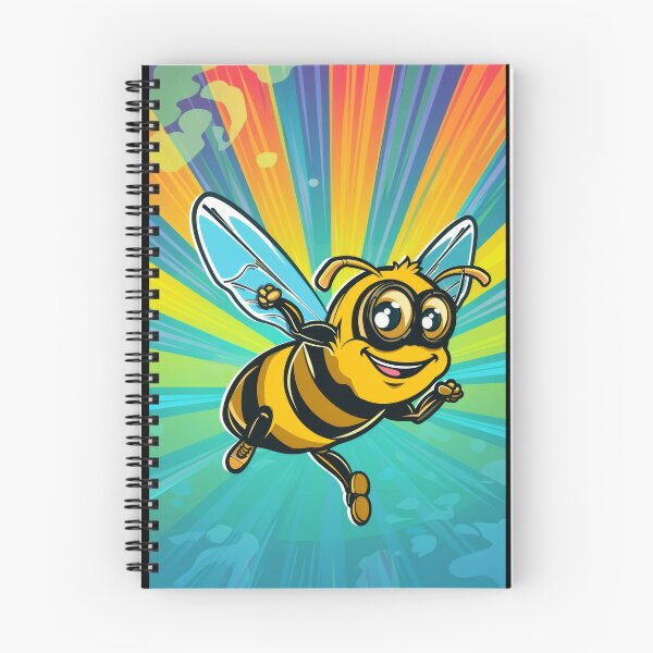 Item preview, Anthropomorphic Superhero Bee in Vibrant Colors designed and sold by Piotrek0001.