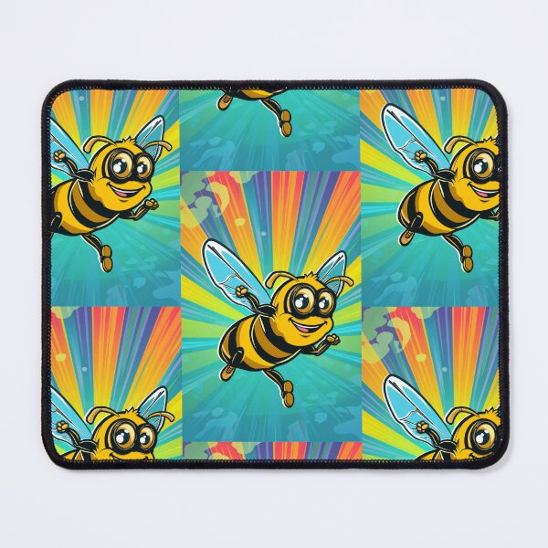 Item preview, Anthropomorphic Superhero Bee in Vibrant Colors designed and sold by Piotrek0001.