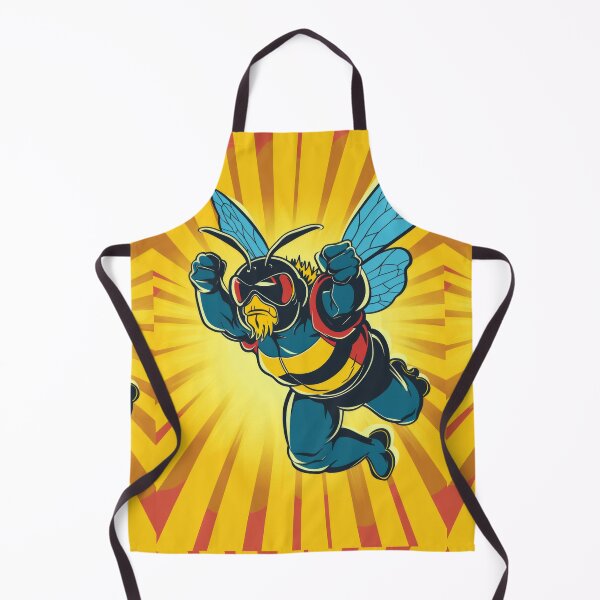Item preview, Anthropomorphic Superhero Bee in Vibrant Colors designed and sold by Piotrek0001.
