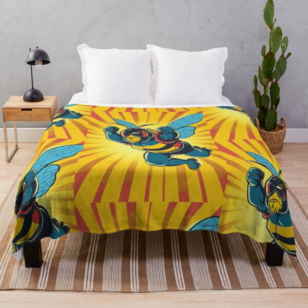 Item preview, Anthropomorphic Superhero Bee in Vibrant Colors designed and sold by Piotrek0001.
