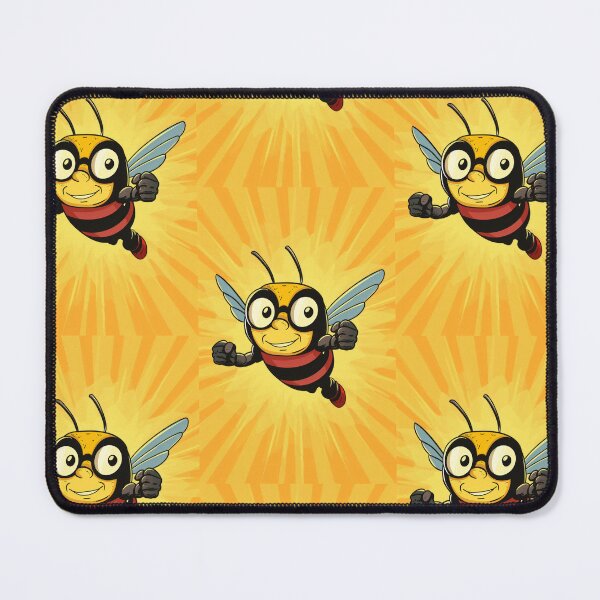 Item preview, Anthropomorphic Superhero Bee in Vibrant Colors designed and sold by Piotrek0001.