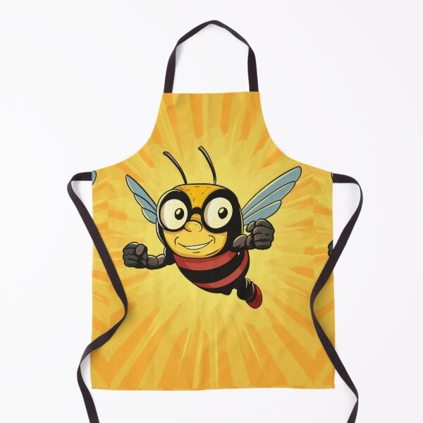 Item preview, Anthropomorphic Superhero Bee in Vibrant Colors designed and sold by Piotrek0001.