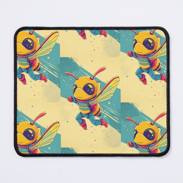 Item preview, Anthropomorphic Superhero Bee in Vibrant Colors designed and sold by Piotrek0001.