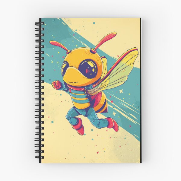 Item preview, Anthropomorphic Superhero Bee in Vibrant Colors designed and sold by Piotrek0001.