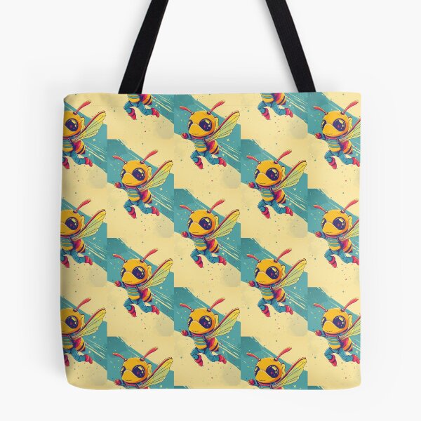 Item preview, Anthropomorphic Superhero Bee in Vibrant Colors designed and sold by Piotrek0001.