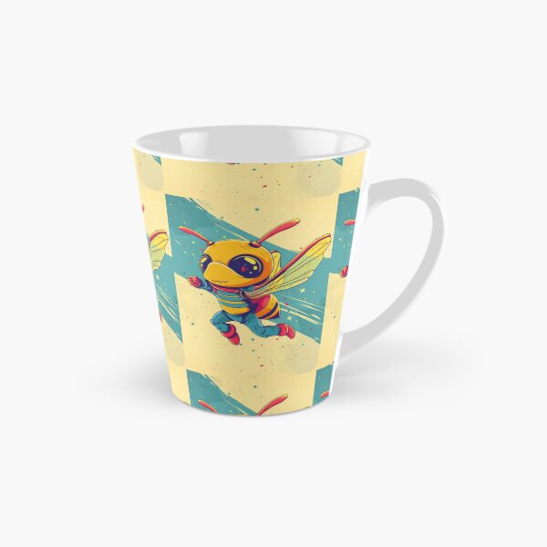 Item preview, Anthropomorphic Superhero Bee in Vibrant Colors designed and sold by Piotrek0001.