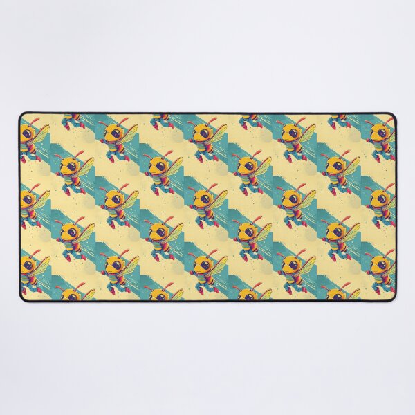 Item preview, Anthropomorphic Superhero Bee in Vibrant Colors designed and sold by Piotrek0001.
