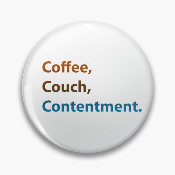 Artikelvorschau, Kaffee Couch Zufriedenheit entworfen und verkauft von PatternTitan.