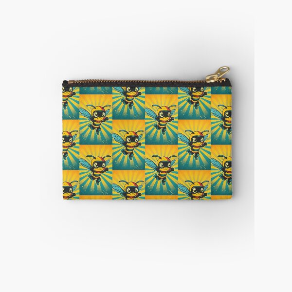Item preview, Anthropomorphic Superhero Bee in Vibrant Colors designed and sold by Piotrek0001.