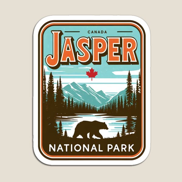 Item preview, Jasper National Park Alberta Canada designed and sold by HowToCanadian.