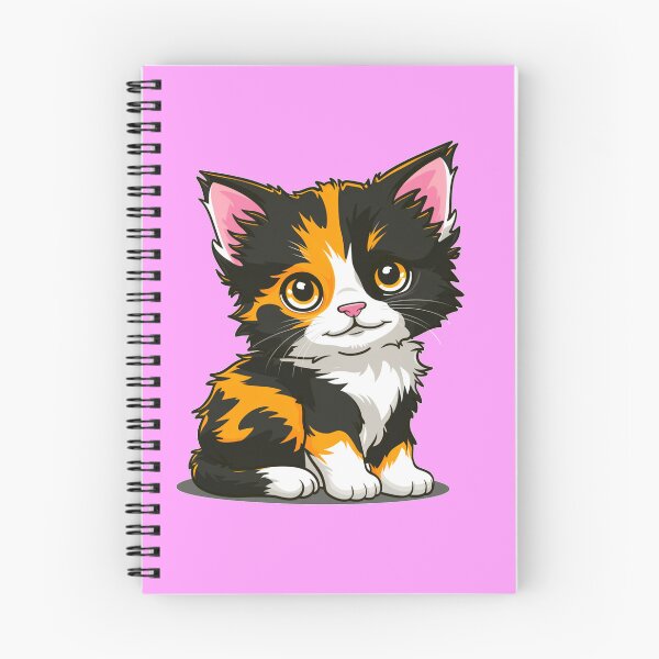 Item preview, Cute tricolor cat, calico, tortoiseshell designed and sold by sebastienbaudry.