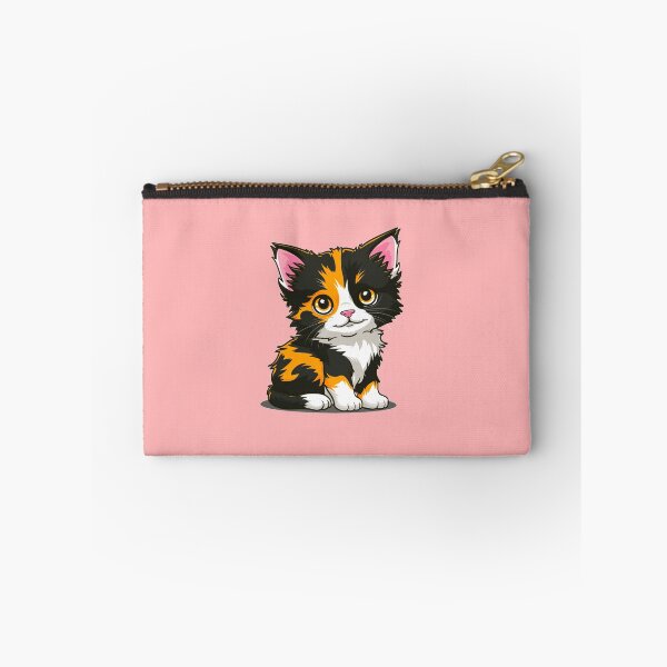 Item preview, Cute tricolor cat, calico, tortoiseshell designed and sold by sebastienbaudry.