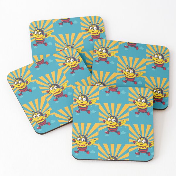 Item preview, Anthropomorphic Superhero Bee in Vibrant Colors designed and sold by Piotrek0001.