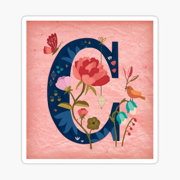 Letter C Sticker