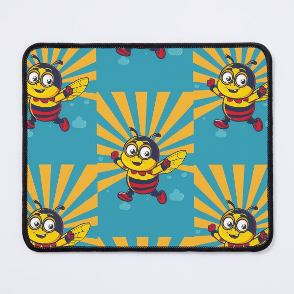 Item preview, Anthropomorphic Superhero Bee in Vibrant Colors designed and sold by Piotrek0001.