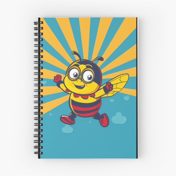 Item preview, Anthropomorphic Superhero Bee in Vibrant Colors designed and sold by Piotrek0001.