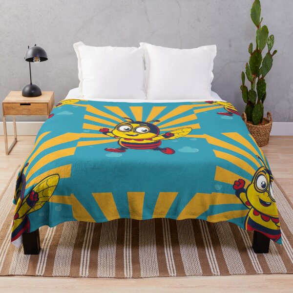 Item preview, Anthropomorphic Superhero Bee in Vibrant Colors designed and sold by Piotrek0001.