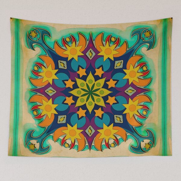 Item preview, Mandala 03 BIG - 4 angels - org designed and sold by extramuros-cf.