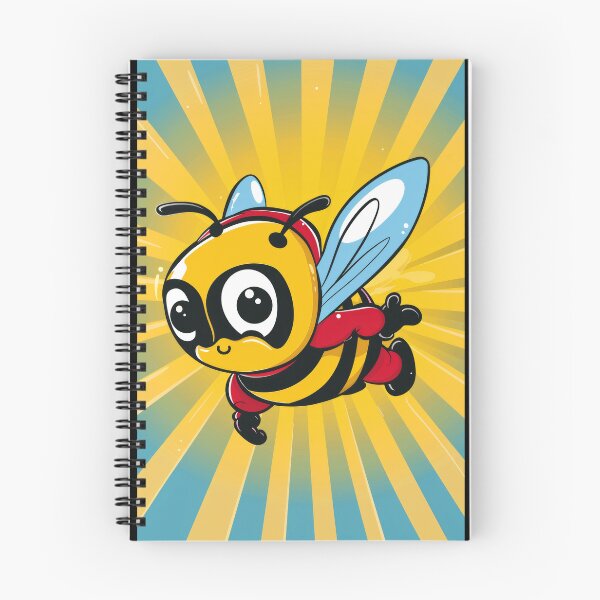 Item preview, Anthropomorphic Superhero Bee in Vibrant Colors designed and sold by Piotrek0001.