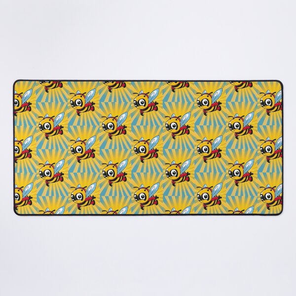Item preview, Anthropomorphic Superhero Bee in Vibrant Colors designed and sold by Piotrek0001.