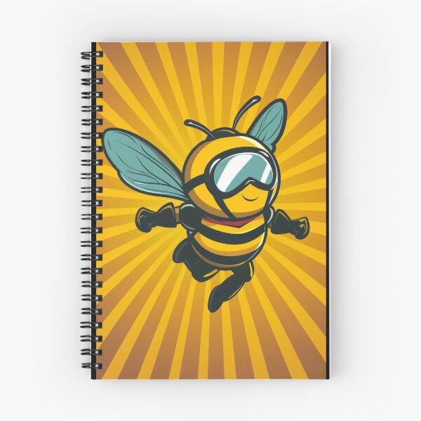 Item preview, Anthropomorphic Superhero Bee in Vibrant Colors designed and sold by Piotrek0001.