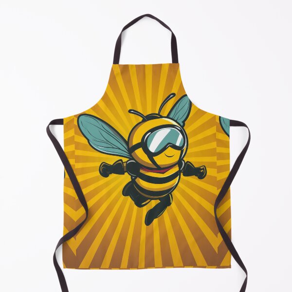 Item preview, Anthropomorphic Superhero Bee in Vibrant Colors designed and sold by Piotrek0001.