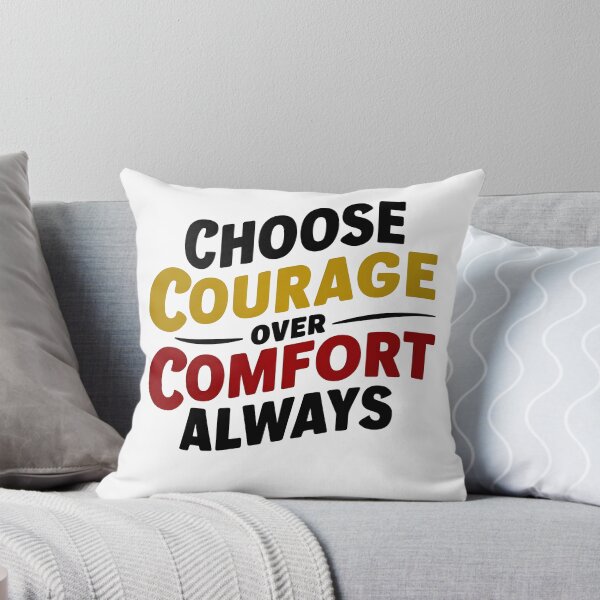 Item preview, Choose courage over comfort always T-Shirt designed and sold by iwcus.