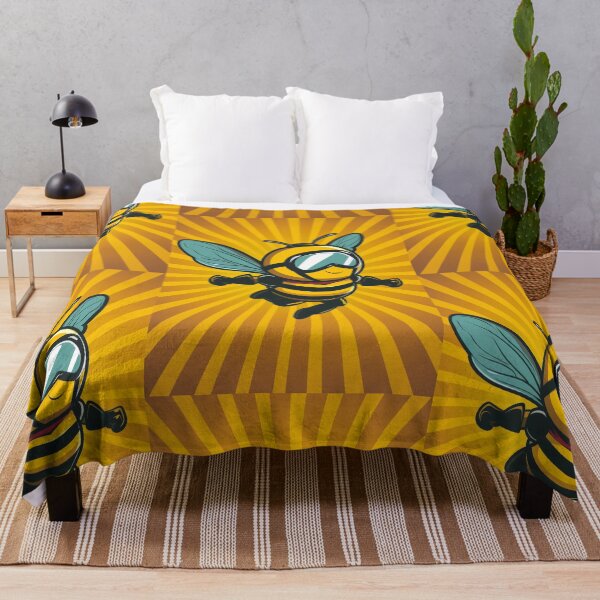 Item preview, Anthropomorphic Superhero Bee in Vibrant Colors designed and sold by Piotrek0001.