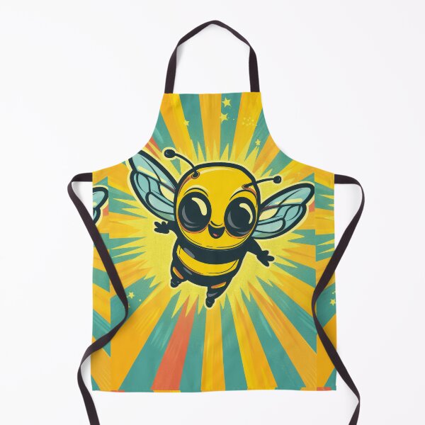 Item preview, Anthropomorphic Superhero Bee in Vibrant Colors designed and sold by Piotrek0001.